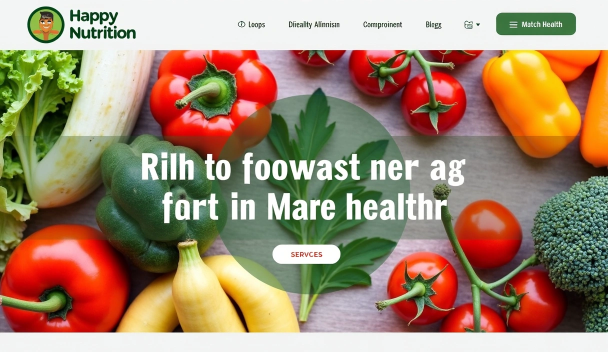 Immagine di vari alimenti sani e persone in attività fisica che simboleggiano il benessere e la nutrizione